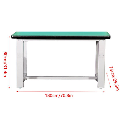 Anti Static Heavy Duty Steel Workbench 180x75x80cm Modular Components