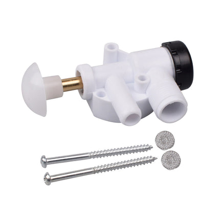 RV Water Valve Kit Camper Plumbing Valve Set Trailer Water Line Replacement Part