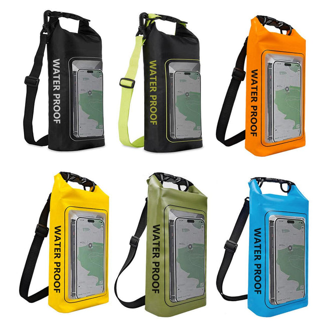 Outdoor Crossbody Bag Two-in-One Mobile Phone Waterproof Bag PVC Swimming