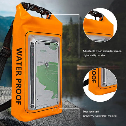 Outdoor Crossbody Bag Two-in-One Mobile Phone Waterproof Bag PVC Swimming