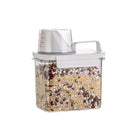 Sealed Household Grain Storage Box Transparent Rice Bucket Kitchen Storage