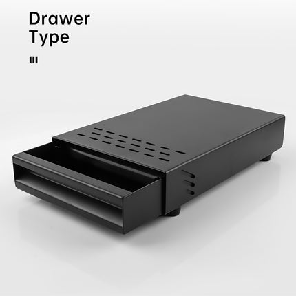 Stainless Steel Drawer Coffee Knock Box Anti Leak Easy Clean for Home Cafe Use