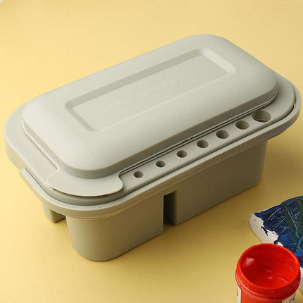 3 in 1 Multi Functional Pen Wash Bucket Portable Shabu Cleaning Tool Set