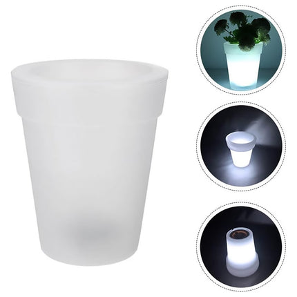 Solar Flower Pot Light Outdoor Waterproof Garden Decor Patio Yard Illumination