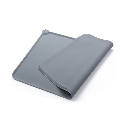 Silicone Pet Mat Spill-Proof Easy to Clean Mat for Pets Dog Food Placemat