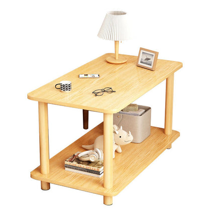 Coffee Table Bedside Nightstand Mini Side Table Home Storage Shelf Furniture