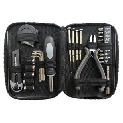 Portable Hardware Tool Kit 27pcs Hand Tools Set With Case For Diy Home Repair