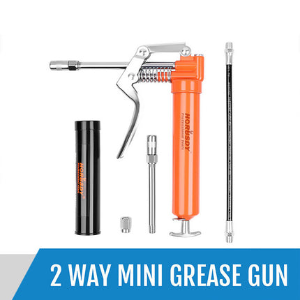 Handheld Manual Grease Gun Set 6Pcs Heavy Duty Lubrication Tool for Home Garage