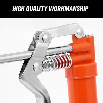 Handheld Manual Grease Gun Set 6Pcs Heavy Duty Lubrication Tool for Home Garage