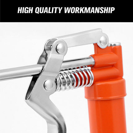 Handheld Manual Grease Gun Set 6Pcs Heavy Duty Lubrication Tool for Home Garage