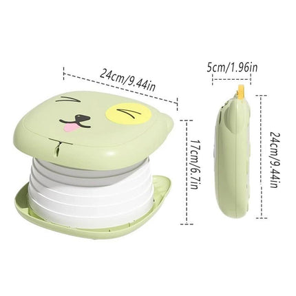 Childrens Portable Folding Toilet Travel Potty Seat for Outdoor and Indoor Use