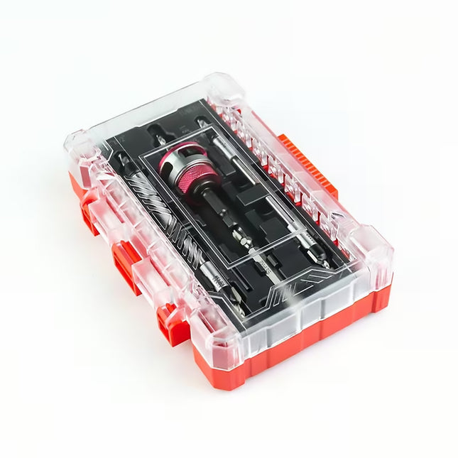 5Pcs Depth Stop Drill Bit Set Adjustable Limit Stop Kit Wood Metal Carpentry