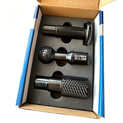 Woodworking Carving Grinding Bit Set 3Pcs M14 Angle Grinder Wood Shaping Polishing Tools