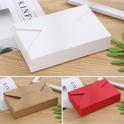 50PCS Baking Dessert Packaging Boxes Wear-Resistant for Pastry Cake Gift Use