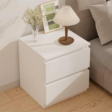 Small Nightstand Compact Bedside Table with Drawer for Bedroom Storage Organizer