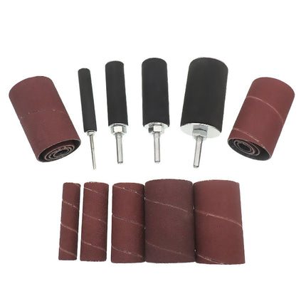 20PCS Sanding Sleeve Drum Kit for Drill Rotary Tool Wood Metal Grinding Polishing Set