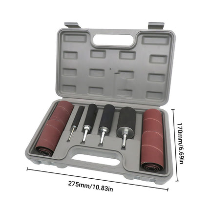 20PCS Sanding Sleeve Drum Kit for Drill Rotary Tool Wood Metal Grinding Polishing Set