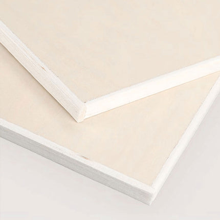 Drawing Board Set 4PCS Wooden Sketch Boards Artist Painting Panels For Studio