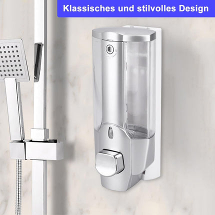 Hotel Wall-Mounted Soap Dispenser 350ml Handpress Hand Sanitizer Bottle