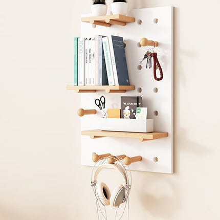 Wall Storage Shelf Panel Display Rack Cave Style Porch Shelf For Home Decoration