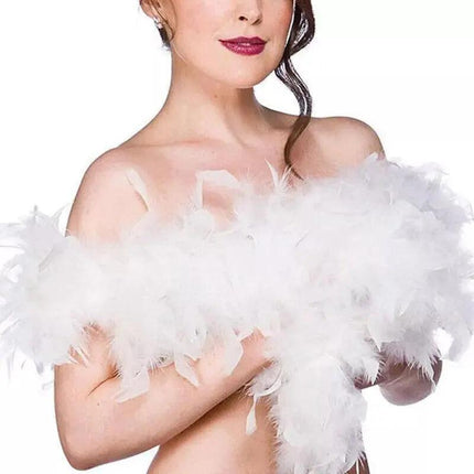 2M Feather Boa Party Dressup Wedding Flower Strip Fluffy Craft Costume Decor AU - Aimall
