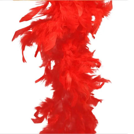 2M Feather Boa Party Dressup Wedding Flower Strip Fluffy Craft Costume Decor AU - Aimall