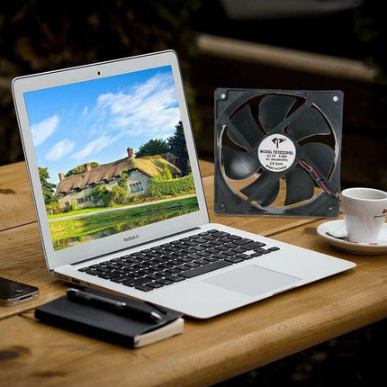 2Pcs 120Mm Usb Cooling Fan Silent Fan Computer Case Pc Cpu Case Dc 5V Office Au - Aimall