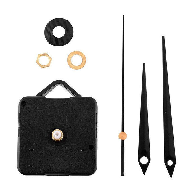 2X Silent DIY Quartz Movement Wall Clock Motor Mechanism Long Spindle Repair Kit - Aimall