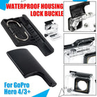 Lock Buckle Underwater Waterproof Housing Case for GoPro Hero 4/3+ Replacement - Aimall