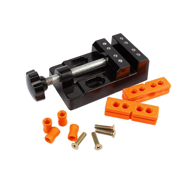 Mini Flat Clamp Table Jaw Bench Drill Press Vice Opening Parallel Vise DIY Tools