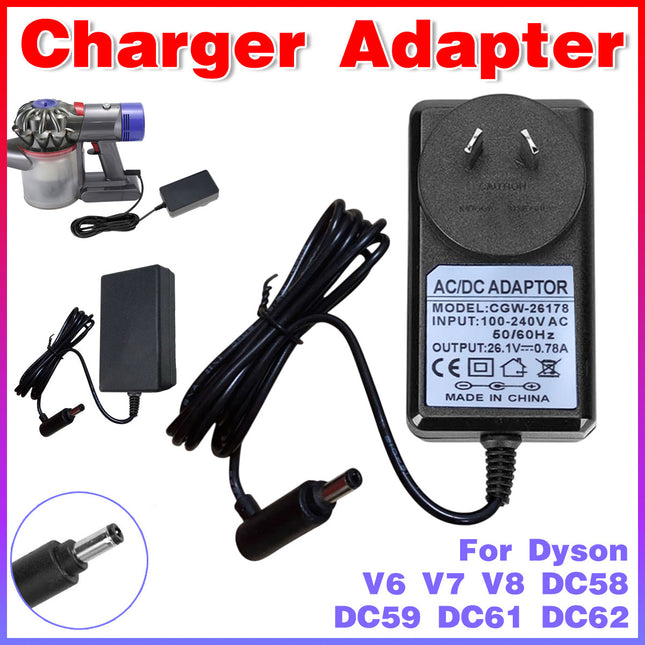 Battery Charger Adaptor For Dyson V6 V7 V8 DC58 DC59 DC62 Vacuum Cleaner