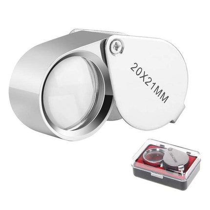 Loupe Magnifier Pocket Jewellers Eye Jewelry Magnifying Glass Jewelers