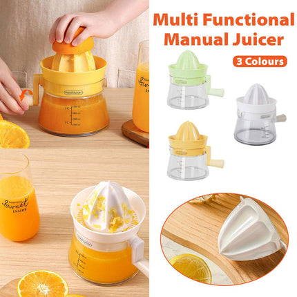 Manual Juice Extractor for Orange Lemon Home Citrus Juicer Hand Compressor