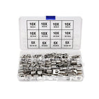 220PCS 100 Cable Lugs with 120 Heat Shrink Tubes
