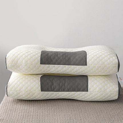 1/2X Contour Pillow Neck Support Orthopedic Cervical Pillow Anti Bacteria Sleep