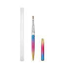 Kolinsky Acrylic Nail Art Brush Manicure Powder Professional Tools Size 2-18