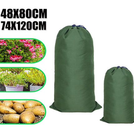 Canvas Drawstring Large Bag Pouch Clothes Craft Storage Laundry