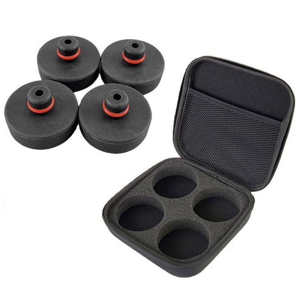 Lifting Jack Pad 4 Pucks with a Storage Case Accessories for Tesla Model 3/S/X/Y