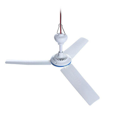 Portable 12V Ceiling Fan 3 Blade 0.7Amp Hq Caravan Camping For Solar Power