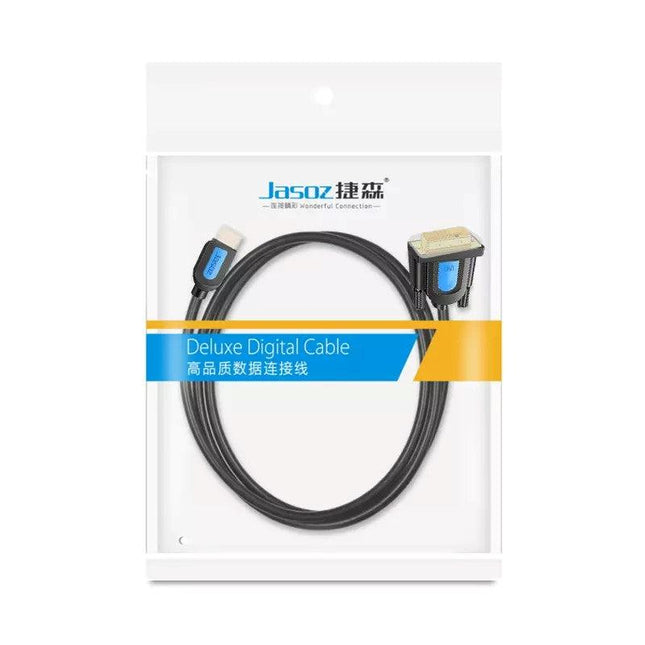 Jasoz Hdmi To Dvi 24+1 Pin Male Cable Lcd Monitor Pc Adapter Lead Plasmatv Au