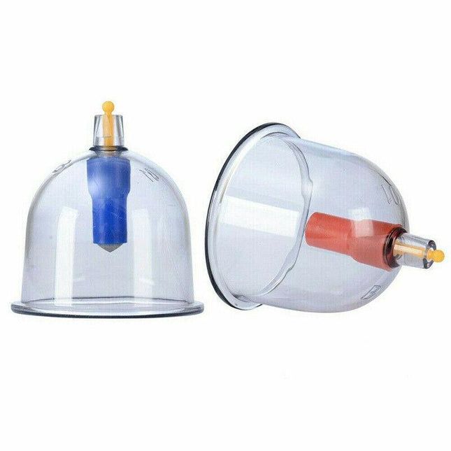 32 Cups Set Vacuum Cupping Suction Massager Kit Massage Acupuncture Pain Relief