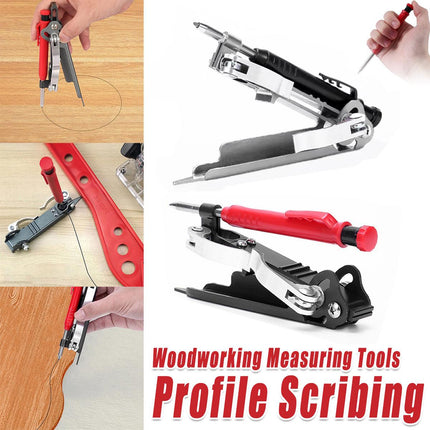 Multi-function Scribing Tool Construction Pencil Precise Woodworking DIY