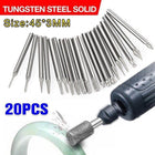 21 In1 Tungsten Steel Solid Carbide Burrs For Dremel Rotary Tool Bit Accessories - Aimall