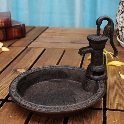 Iron Tray Bird Feeder Outdoor for Garden Yard Wild Birds Weatherproof Anti Rust