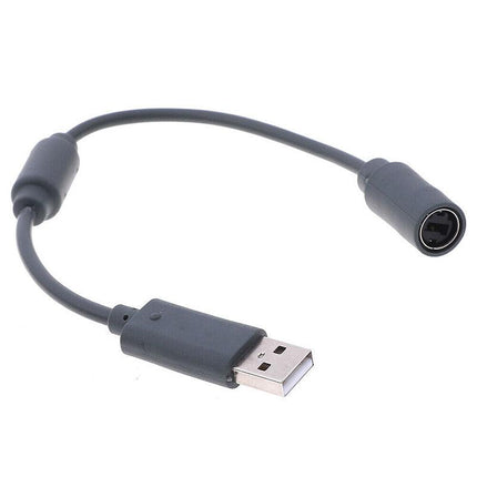 Breakaway to USB Adapter Cable for Xbox 360 Controller PC Gaming Devices