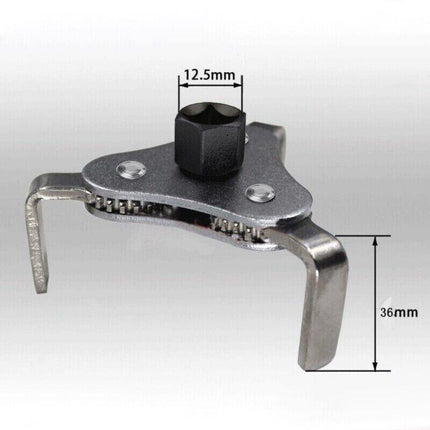 3 Jaw Oil Filter Wrench for Filters up to 102mm Car Engine Removal Tool