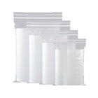 100X Bulk Clear Resealable PE Plastic Zip Bags