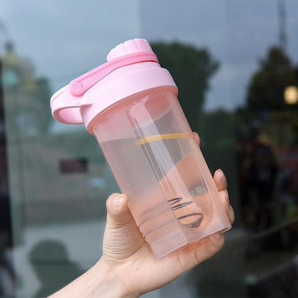 500Ml Protein Powder Shake Ball Bottle Sport Mixer Shaker Mixing Drinking Cup - Aimall