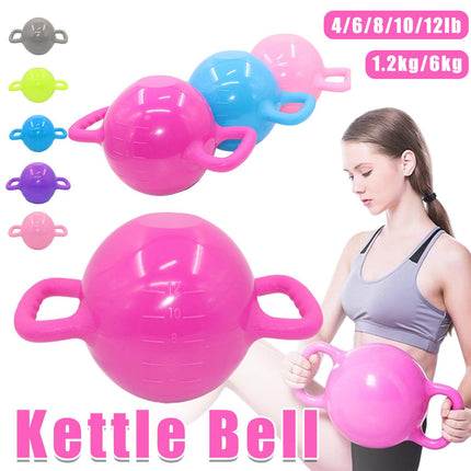 Yoga Fitness Kettle Bell Female Water Kettlebell Double Handle Pilates Dumbbells