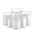 100/200/300/500PCS 100micron Bulk Resealable Zip Bags Pe Clear Plastic Bag Zipper Au - Aimall